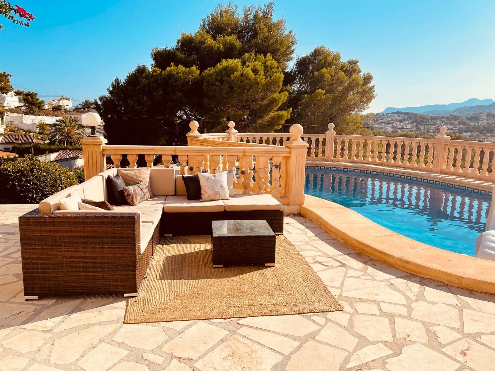 La Casa Leelouka Villa Moraira Bagian luar foto
