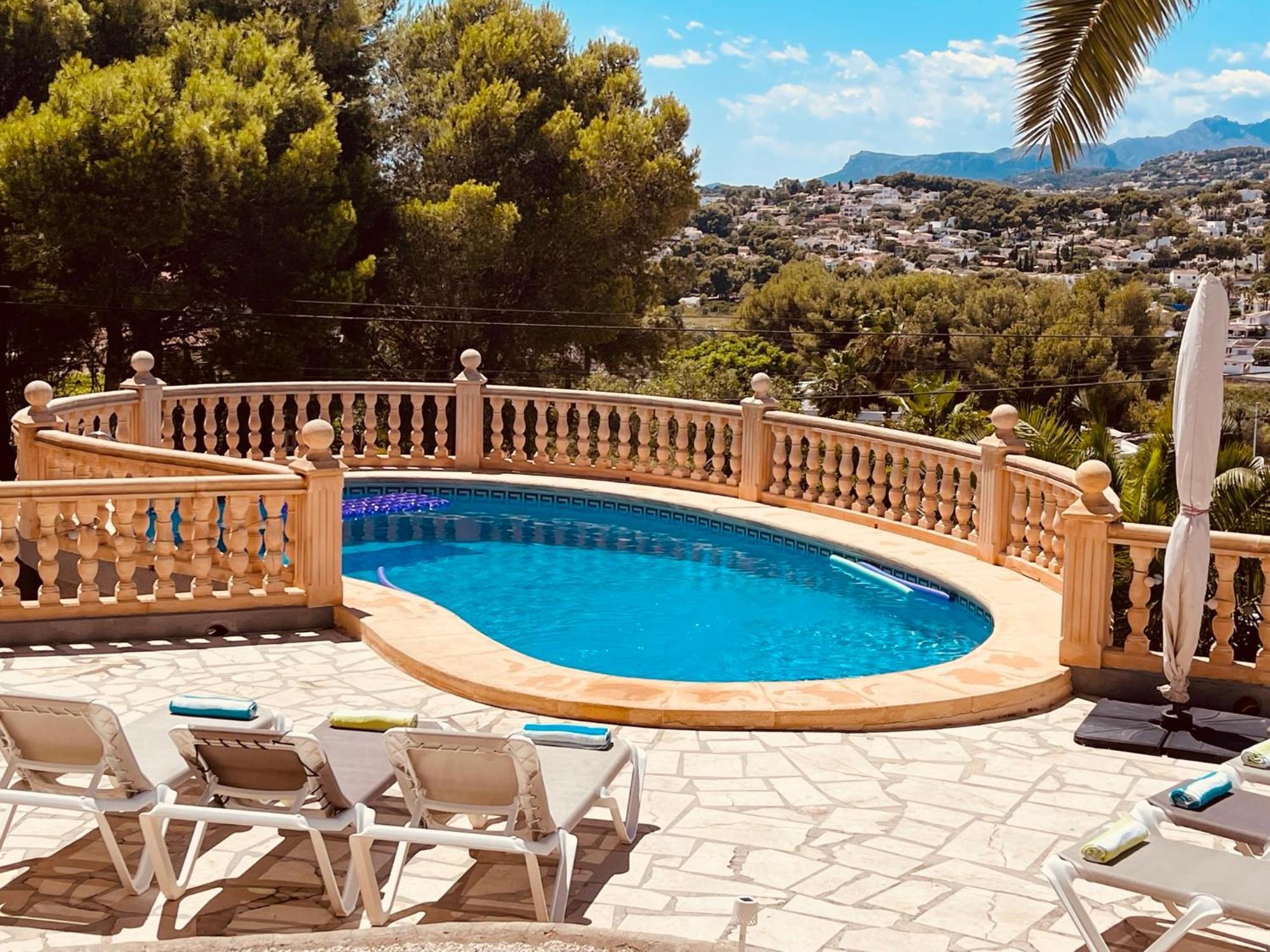 La Casa Leelouka Villa Moraira Bagian luar foto