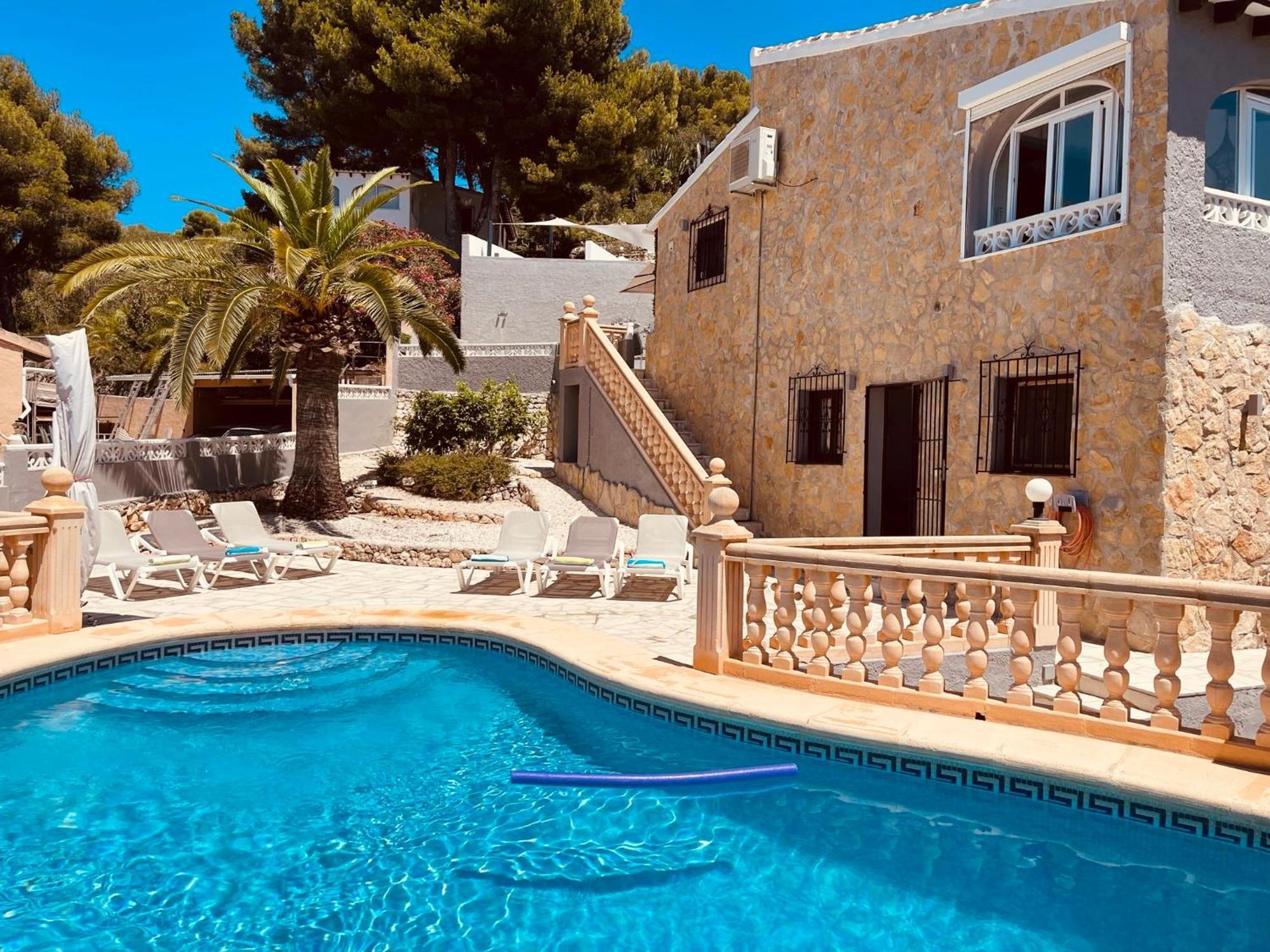 La Casa Leelouka Villa Moraira Bagian luar foto