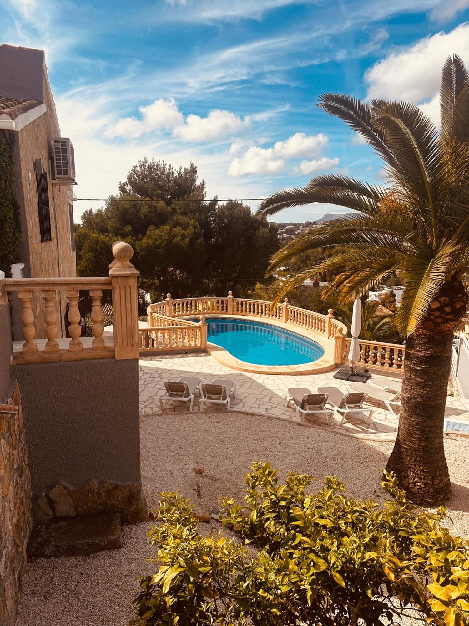 La Casa Leelouka Villa Moraira Bagian luar foto